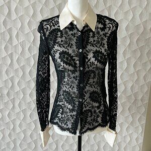 Rena Lange Lace Blouse - EU 40